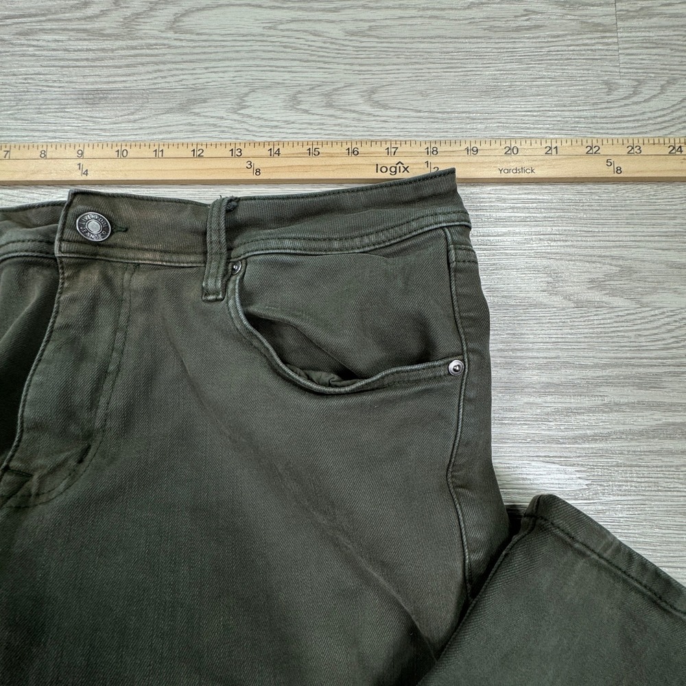 Liverpool Mens Pants Relaxed Straight Pistachio Green 36x30 Stretch Twill Casual - Picture 5 of 9
